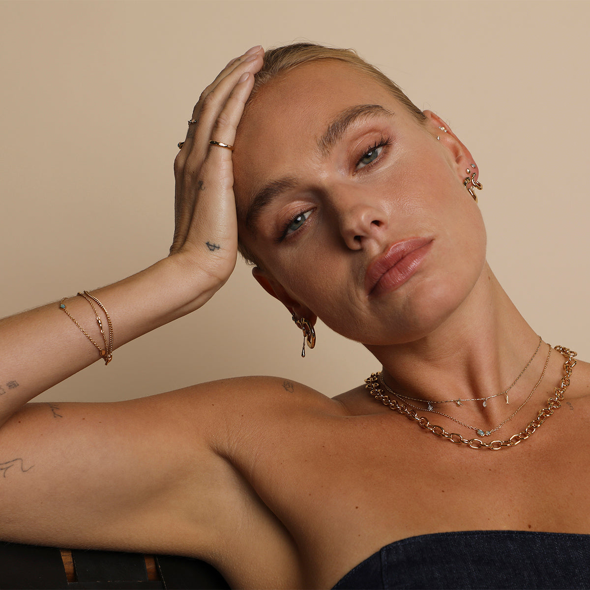 Fish Charm 9k Gold-Astrid &amp; Miyu