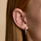 Blue Lace Agate Sun Hoops in Gold-Astrid &amp; Miyu