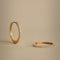 Diamond Pavé Hoops in Solid Gold-Astrid &amp; Miyu