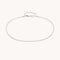 Essential Box Chain Anklet in Silver-Astrid &amp; Miyu