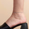 Essential Curb Chain Anklet in Silver-Astrid &amp; Miyu