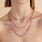 Bold Essential Curb Chain Necklace in Gold-Astrid &amp; Miyu