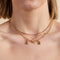 Bold Essential Curb Chain Necklace in Gold-Astrid &amp; Miyu