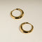 Dome Medium Hoops in Gold-Astrid &amp; Miyu