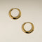 Dome Medium Hoops in Gold-Astrid &amp; Miyu