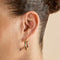Flower Titanium Piercing Stud in Gold-Astrid &amp; Miyu