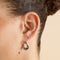 Flower Titanium Piercing Stud in Platinum-Astrid &amp; Miyu