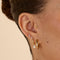 Shell Titanium Piercing Stud in Gold-Astrid &amp; Miyu