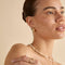 Shell Titanium Piercing Stud in Gold-Astrid &amp; Miyu