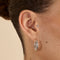 Shell Titanium Piercing Stud in Platinum-Astrid &amp; Miyu