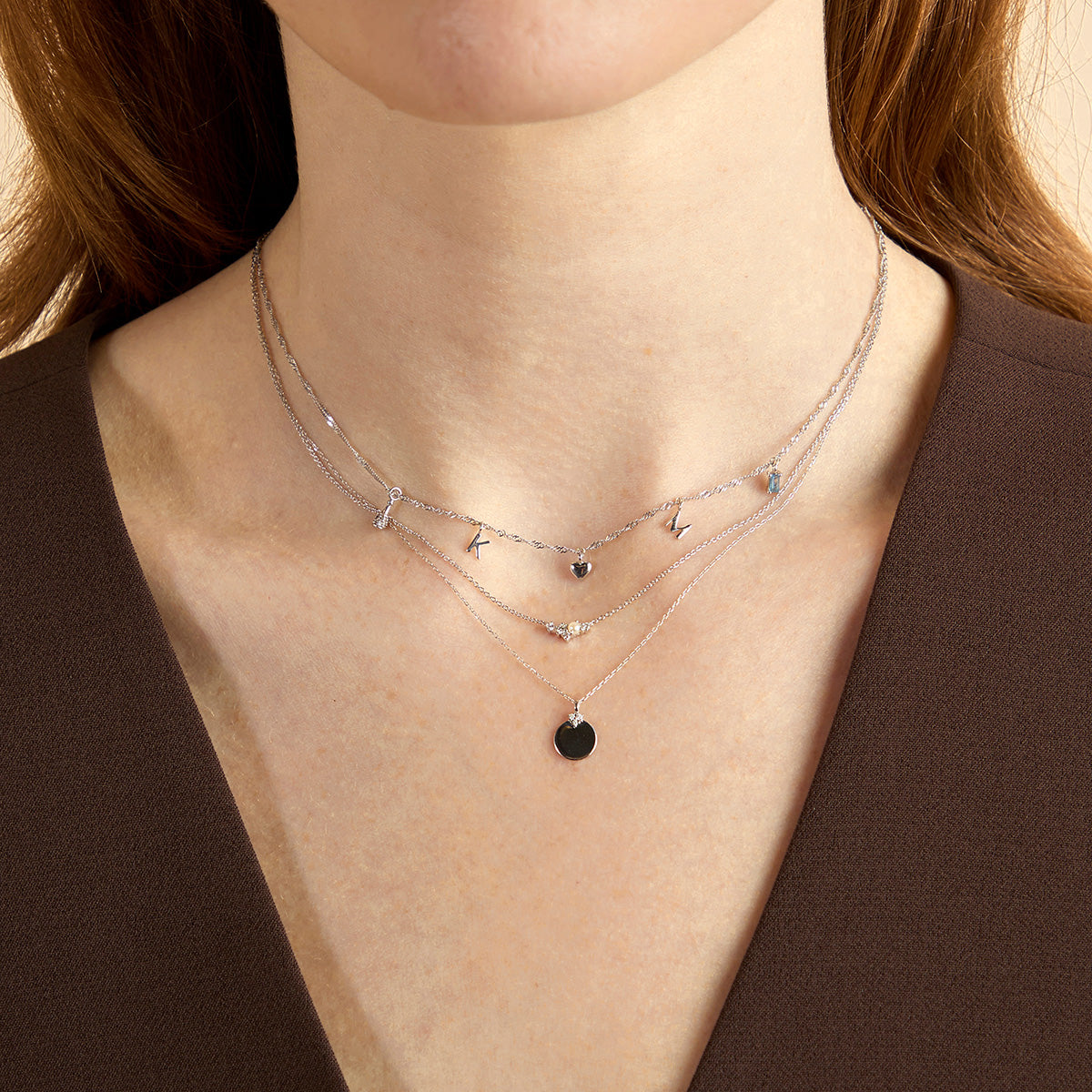 Lab Blue Spinel Baguette Welding Charm-Astrid &amp; Miyu