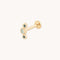 Molten Opal Cluster Piercing Stud in Solid Gold-Astrid &amp; Miyu