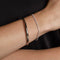 Wave Bangle in Silver-Astrid &amp; Miyu