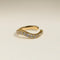 Wave Crystal Ear Cuff in Gold-Astrid &amp; Miyu