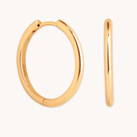 Essential Large Hoops in Gold-Astrid &amp; Miyu