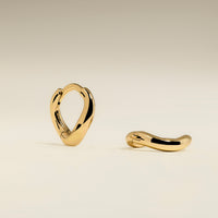 Wave Huggies in Gold