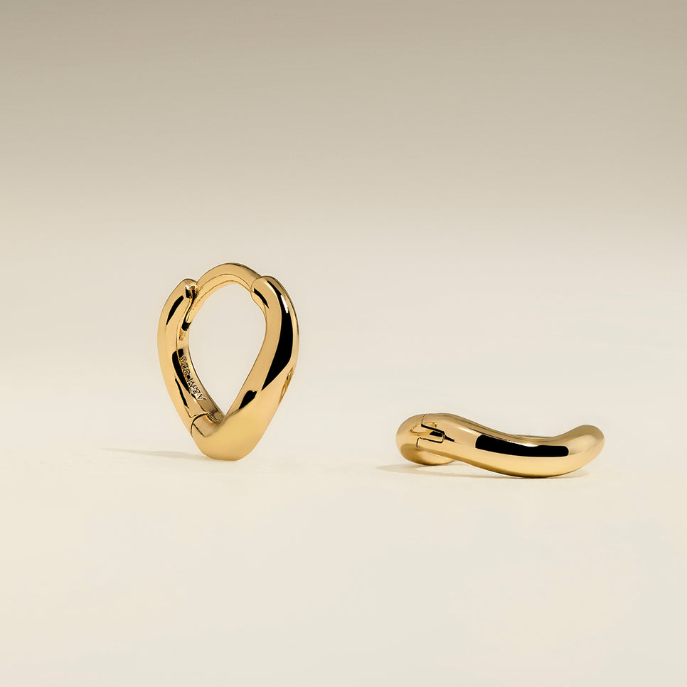 Wave Huggies in Gold