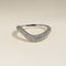 Wave Crystal Ring in Silver-Astrid &amp; Miyu