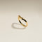 Wave Ring in Gold-Astrid &amp; Miyu