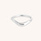 Wave Ring in Silver-Astrid &amp; Miyu