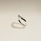 Wave Ring in Silver-Astrid &amp; Miyu