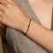 U Initial Click Charm in Solid White Gold-Astrid &amp; Miyu