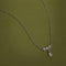 Opal Cluster Pendant in Solid White Gold-Astrid &amp; Miyu