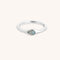 Opal Pear Ring in Silver-Astrid &amp; Miyu
