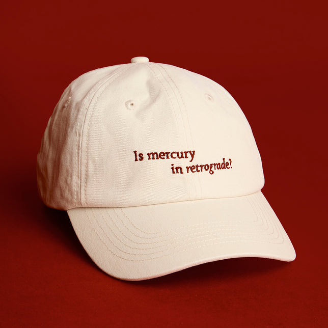 Mercury in Retrograde Cap in Pearl Blush-Astrid &amp; Miyu