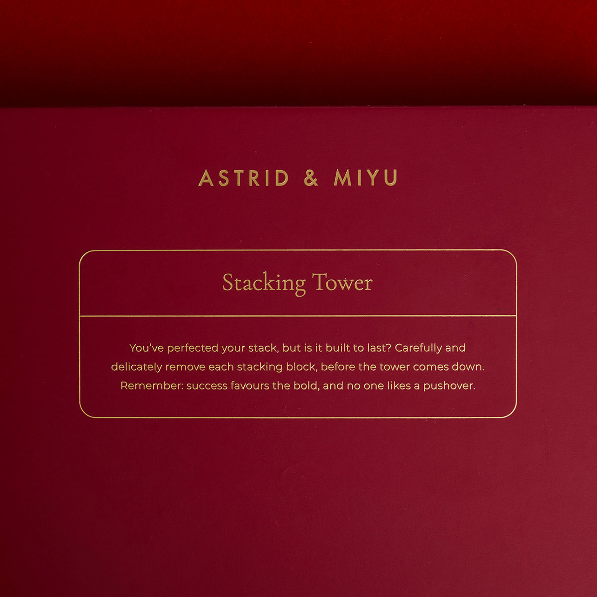 Stacking Tower by Astrid & Miyu-Astrid &amp; Miyu