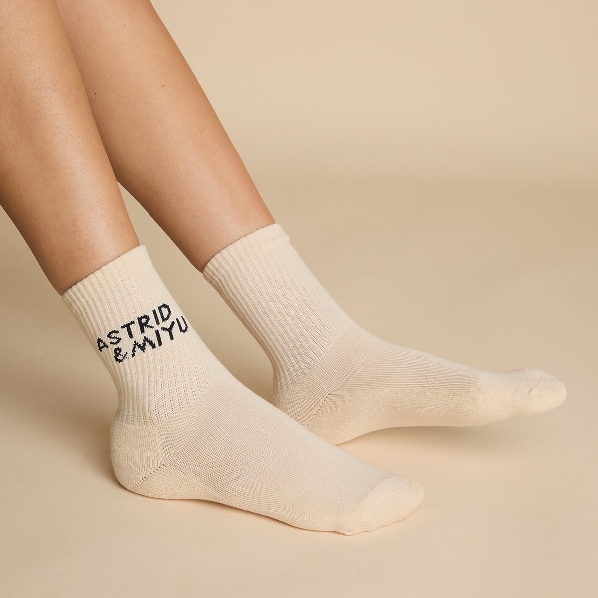 Festive Socks in Pearl Blush-Astrid &amp; Miyu