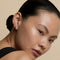 Floating Diamond Medium Piercing Stud in Solid Gold-Astrid &amp; Miyu