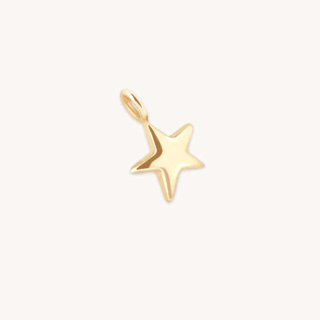 Star Charm 9k Gold-Astrid &amp; Miyu