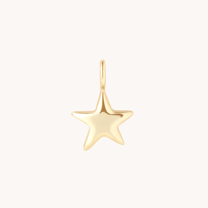 Star Charm 9k Gold-Astrid &amp; Miyu