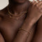 Cosmic Star Chain Bracelet in Gold