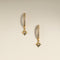 Twilight Star Pavé Hoops in Gold-Astrid &amp; Miyu