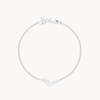 Crystal Scatter Bracelet in Silver-Astrid &amp; Miyu