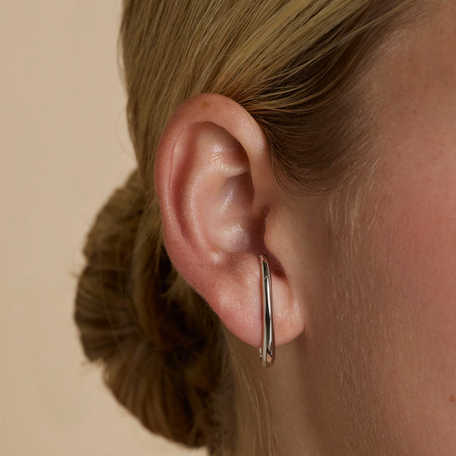 Orbit Dome Stud in Silver-Astrid & Miyu