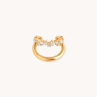 Illusion Spiral Ear Cuff in Gold-Astrid &amp; Miyu
