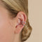 Illusion Spiral Ear Cuff in Silver-Astrid &amp; Miyu