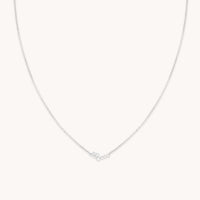 Crystal Scatter Necklace in Silver-Astrid &amp; Miyu