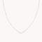 Crystal Scatter Necklace in Silver-Astrid &amp; Miyu