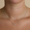 Crystal Scatter Necklace in Silver-Astrid &amp; Miyu