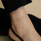 Astrid Chain Anklet in Solid Gold-Astrid &amp; Miyu
