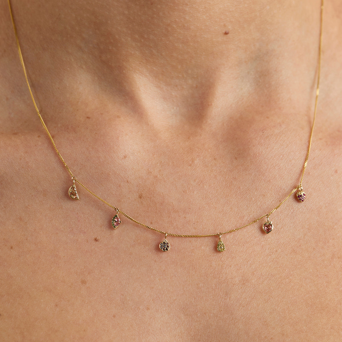 Strawberry Charm 9k Gold-Astrid &amp; Miyu