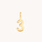Number Charms - 3 Charm 9k Gold - Welding Charm - Astrid &amp; Miyu