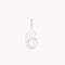 Number Charms - 6 Charm 9k White Gold - Welding Charm - Astrid &amp; Miyu
