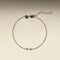 Cosmic Star Crystal Pendant Bracelet in Silver-Astrid &amp; Miyu