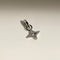 Pavé Cosmic Star Clip Charm in Silver-Astrid &amp; Miyu