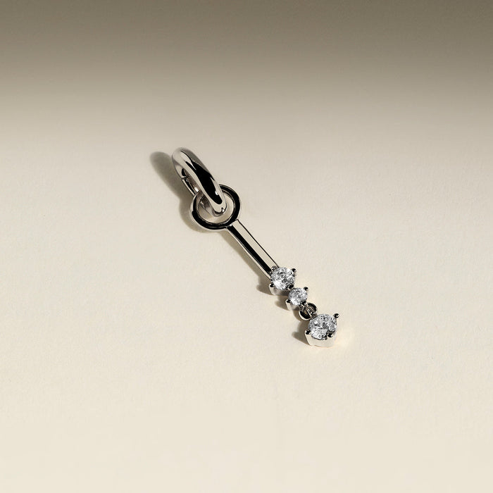 Constellation Bar Clip Charm in Silver-Astrid &amp; Miyu